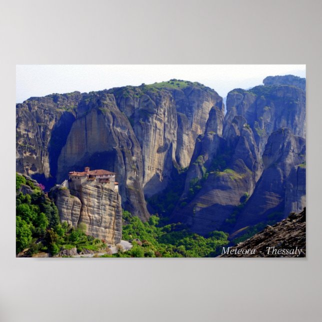 Poster Meteora - Thessalie (Devant)