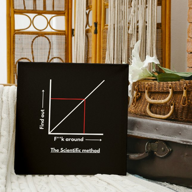 Poster Méthode scientifique : f**k autour, en savoir plus (Créateur téléchargé)