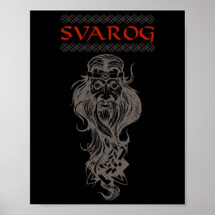 Poster Métier de l'être céleste slave Païens Slaves P