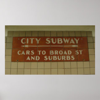 Poster Métro