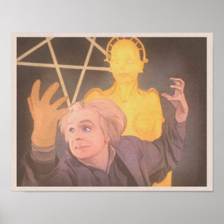 Poster Metropolis (1927) - La révélation de l'inventeur