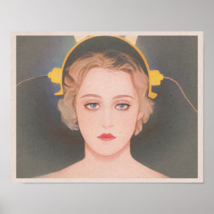 Poster Metropolis (1927) - Maria and The Machine Art