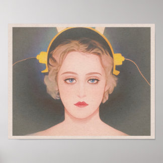 Poster Metropolis (1927) - Maria and The Machine Art