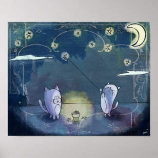 Poster Mettez les étoiles dans son ciel Imprimer