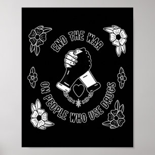 Poster Mettre Un Terme À La Guerre Contre Les Gens Qui Ut