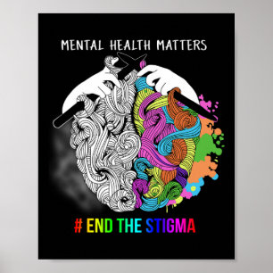 Poster Mettre Un Terme À La Stigmatisation Des Problèmes 