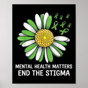 Poster Mettre un terme à la stigmatisation santé mentale 