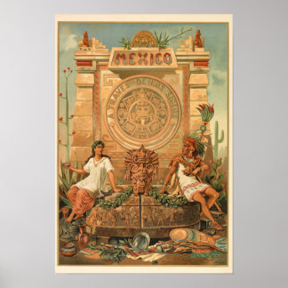 Poster México a través de los siglos