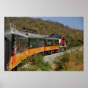 Poster Mexico, Chihuahua, Copper Canyon. Views from