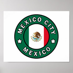 Poster Mexico City Mexico