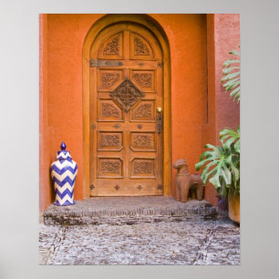 Poster Mexico, Guanajuato state, San Miguel. Casa de la