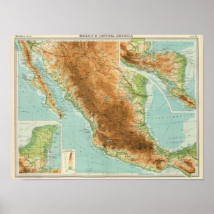 Poster Mexique et Amérique centrale