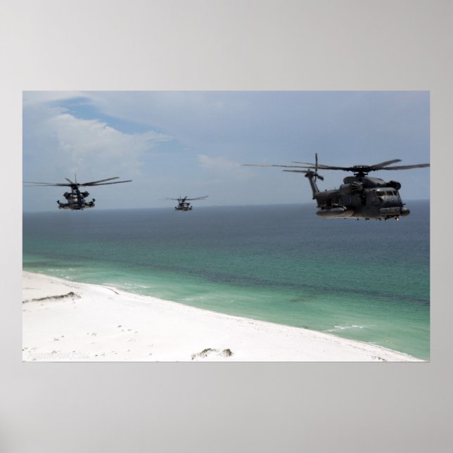 Poster MH-53 Pave Low (Devant)