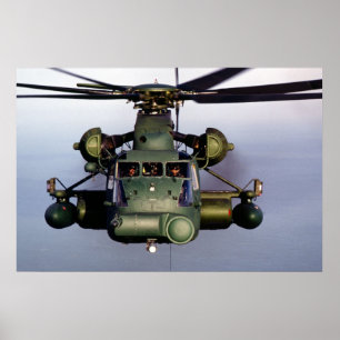 Poster MH-53 pavent le bas