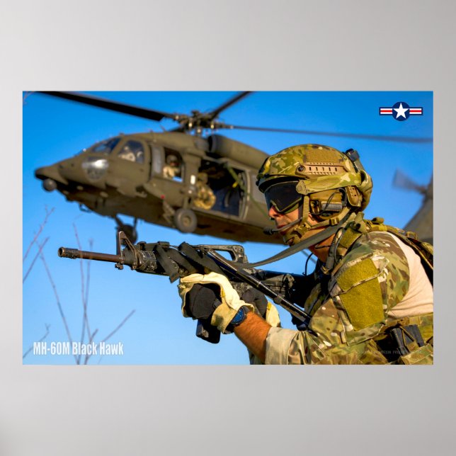 POSTER MH-60M BLACK HAWK (Devant)