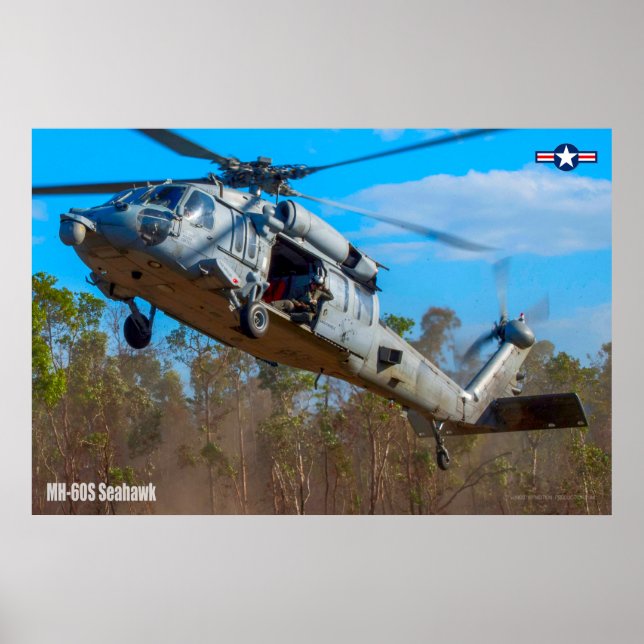 POSTER MH-60S SEAHAWK (Devant)