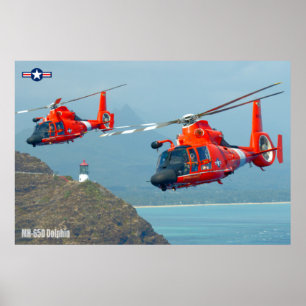 POSTER MH-65D DOLPHIN