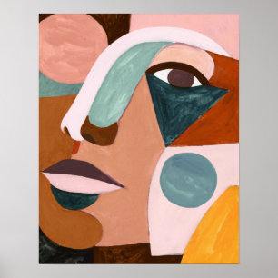 Poster Mi-face Geo
