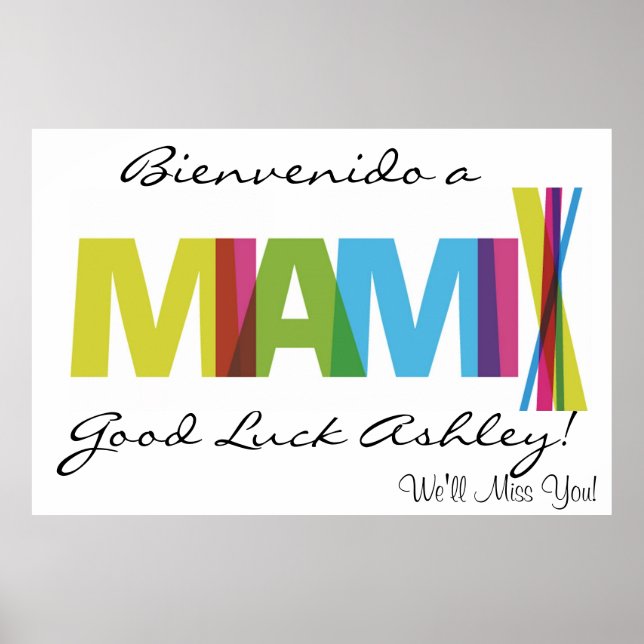 POSTER MIAMI BANNER (Devant)