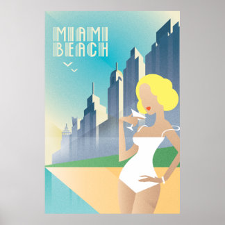 Poster Miami Beach