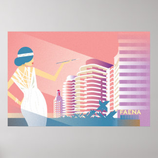 Poster Miami Beach | Faena