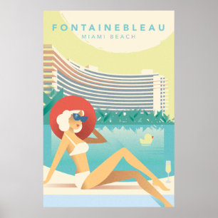 Poster Miami Beach Fontainbleau