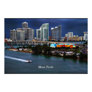 Poster Miami, Floride