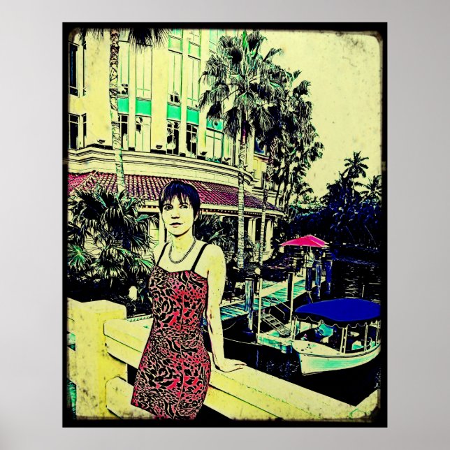 Poster Miami Vice (style GTA) (Devant)