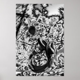 Poster Mic Et Casque