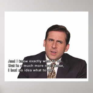 Poster Michael Scott