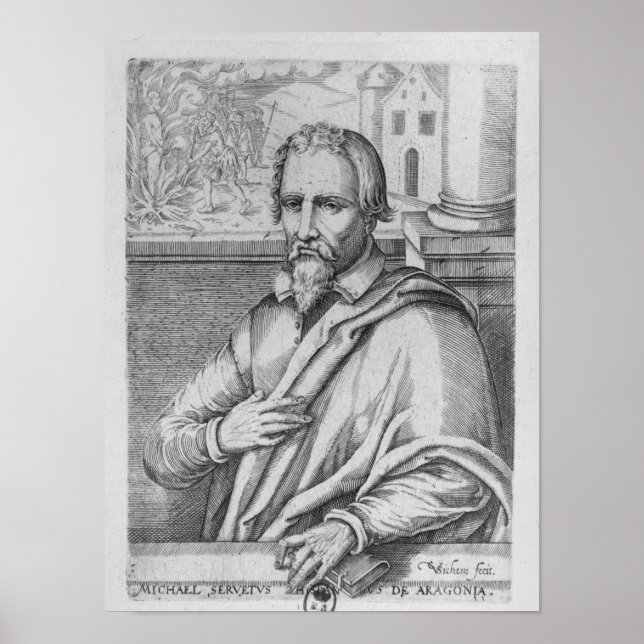 Poster Michael Servetus (Devant)