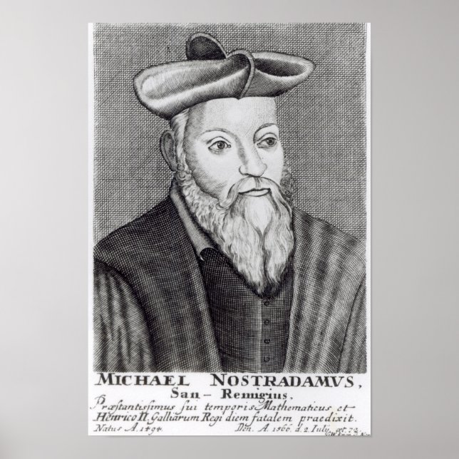 Poster Michel Nostradamus (Devant)