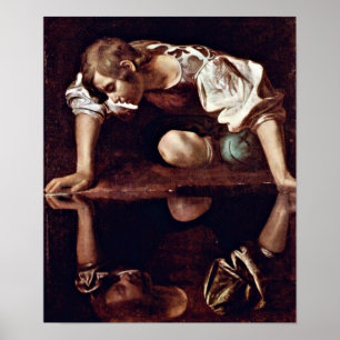 Poster Michelangelo Merisi da Caravaggio - Narcissus