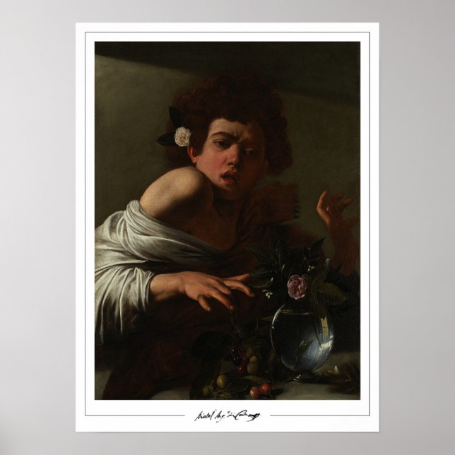 Poster Michelangelo Merisi da Caravaggio Zedign Art Poste (Devant)