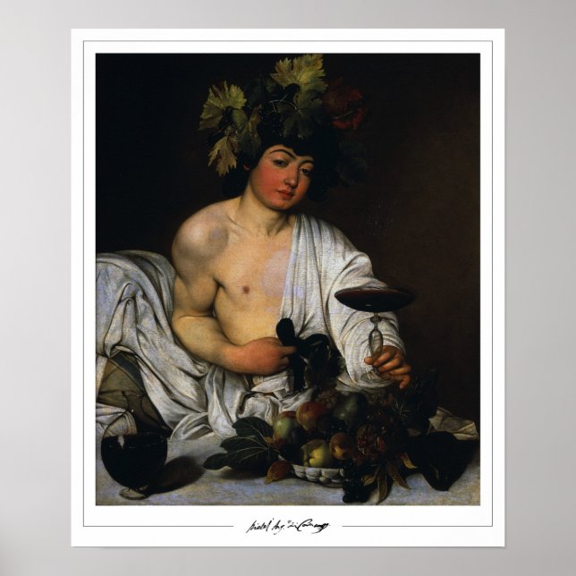 Poster Michelangelo Merisi da Caravaggio Zedign Art Poste (Devant)