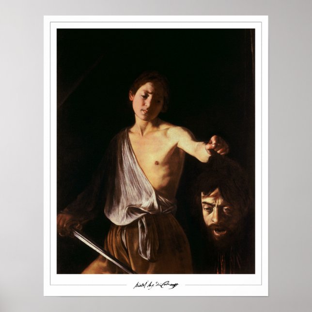 Poster Michelangelo Merisi da Caravaggio Zedign Art Poste (Devant)