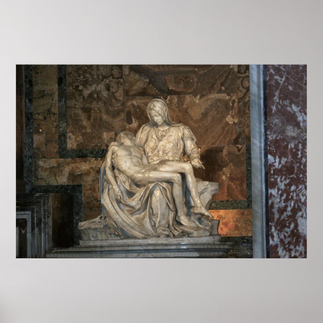 Poster Michelangelo Pieta - Vatican (Devant)