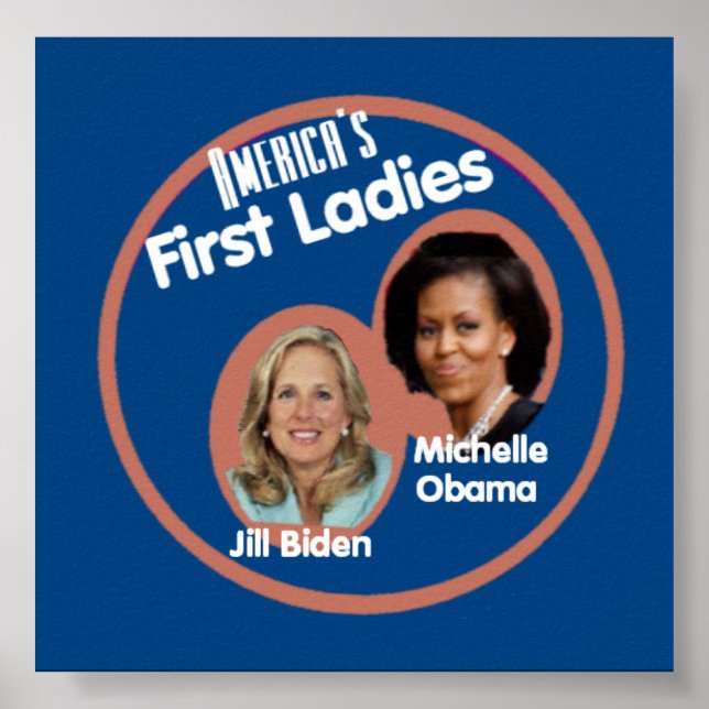 Poster Michelle Jill First Ladies (Devant)