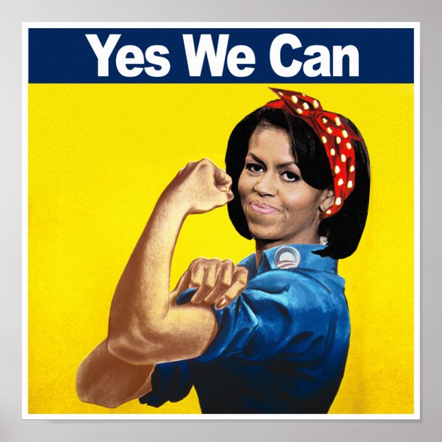 Poster MICHELLE LE RIVETER - OUI NOUS POUVONS.png (Devant)