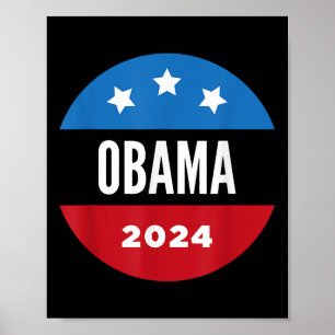 Poster Michelle Obama 2024 _ Obama 2024 Président Libéral