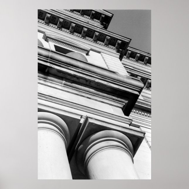 Poster Michigan Capitol Building (Devant)