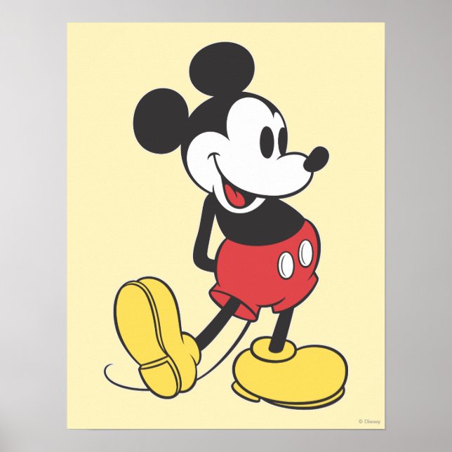 Poster Mickey classique (Devant)