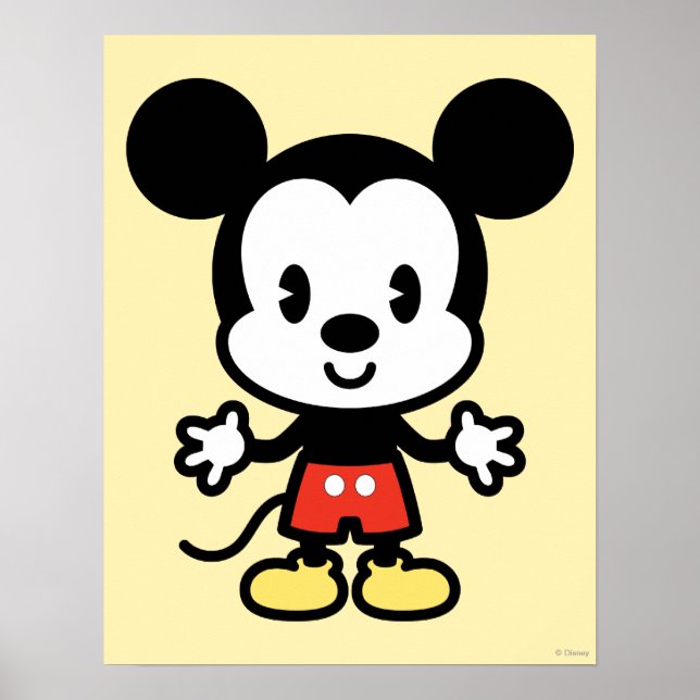 Poster Mickey classique | Cuites (Devant)