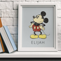 Mickey classique personnalisé | Mains Vintages sur