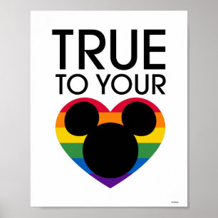 Poster Mickey Fidèle à votre cœur
