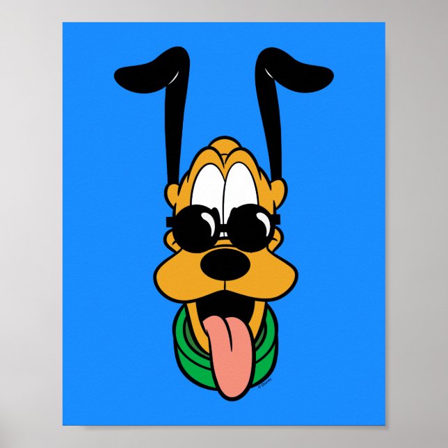 Poster Mickey & Friends | Lunettes de soleil Pluto (Devant)
