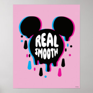 Poster Mickey Mouse vraiment lisse