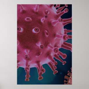 Poster Microbiologie du virus de Corona