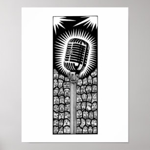 Poster Microphone n° 1