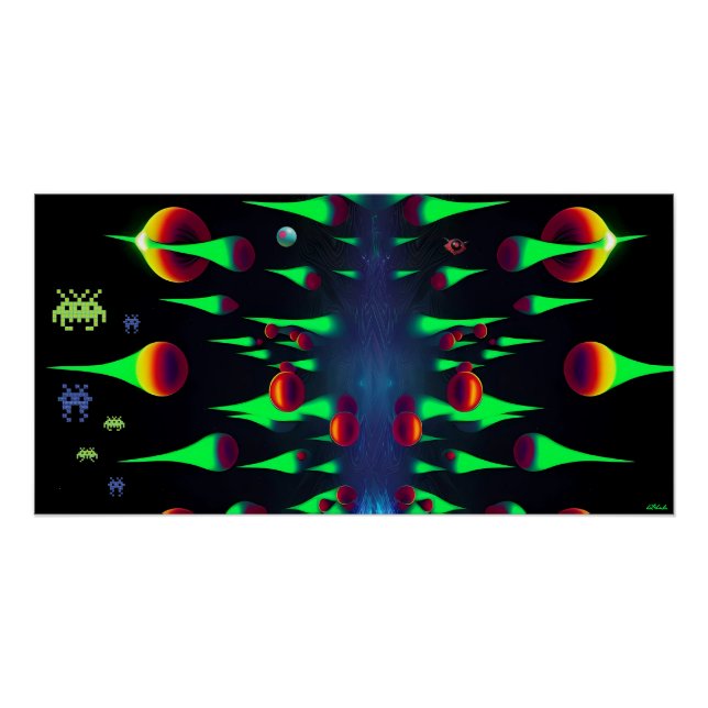 Poster Microscopie par électron végétatif (Devant)